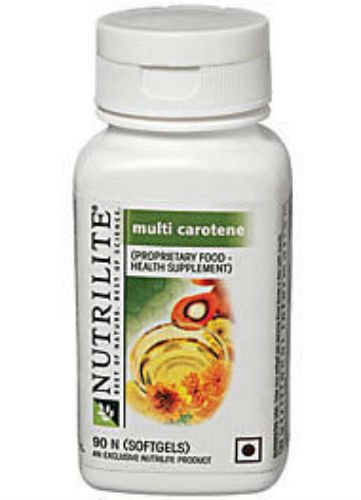 Amway Nutrilite Multi Carotene Antioxident for skin, eyes & immunity 90 gels