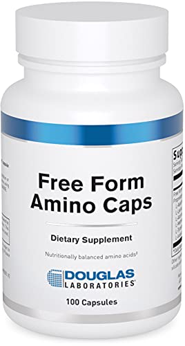 Douglas Laboratories Free Form Amino Capsules | Balanced Amino Acid Mixture to Support Energy, Muscles, Tissues, Bones, and Overall Health* | 100 Capsules
