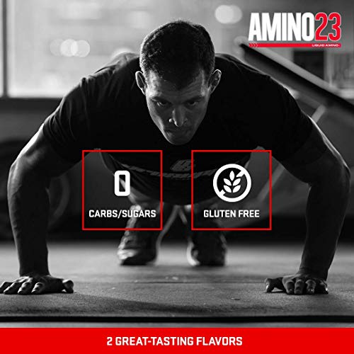 ProSupps Amino23 Post-Workout Liquid Shot, Collagen Peptides and Whey Protein, (16 Servings, Berry)