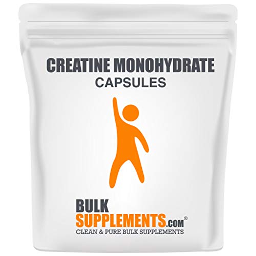BulkSupplements.com Creatine Monohydrate (Micronized) (300 Vegetarian Capsules)