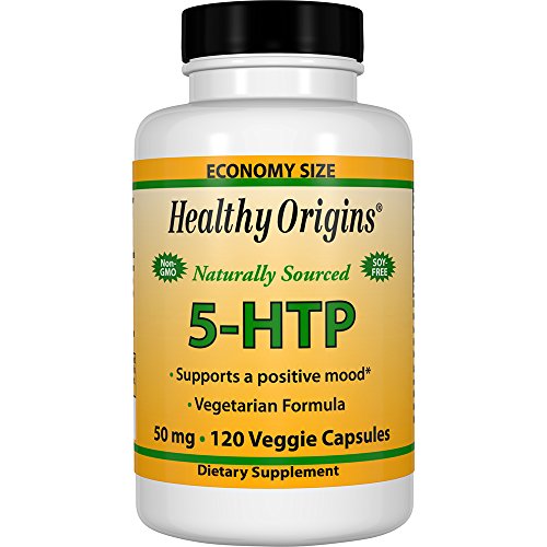 Healthy Origins 5-HTP Natural Multi Vitamins, 50 Mg, 120 Count