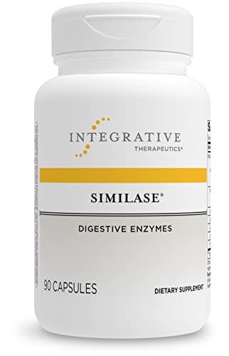 Integrative Therapeutics Similase - Physician Developed Digestive Enzymes - Supplement for Women and Men - Dairy Free - Vegan - 90 Capsules