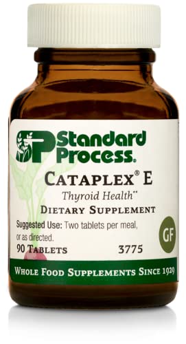 Standard Process Cataplex E - Whole Food RNA Supplement and Antioxidant with D-Alpha Tocopherol Vitamin E, Beet Root, Ascorbic Acid, Inositol, Selenium, and Honey - 90 Tablets