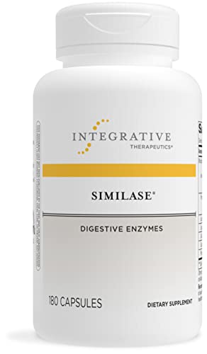 Integrative Therapeutics Similase - Physician Developed Digestive Enzymes - Supplement for Women and Men - Dairy Free - Vegan - 180 Capsules