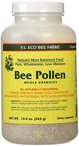 Bee Pollen - Low Moisture Whole Granulars - 10 oz (Pack of 2)