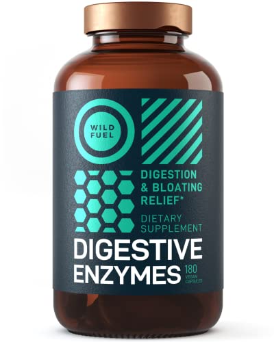 Digestive Enzymes with Probiotics and Prebiotics - Gut Health, Digestion Supplement with Bioactives Artichoke Ginger Turmeric – Vegan Probiotic Enzymes Digestive Health and Bloating Relief - 180 Caps