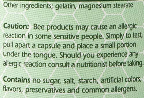 YS Organics Bee Pollen - 200 Capsules - Pack of 2