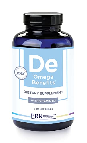 PRN De Dry Eye Omega 3 Fish Oil –Support for Eye Dryness - 2240mg EPA & DHA Supplement in Natural Triglyceride Formula – Original Formula for Healthy Eye Care-4 Serving per Day, 2 Month Supply