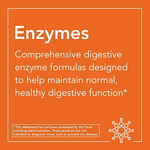 NOW Supplements, Plant Enzymes with Lactase, Protease, Papain and Bromelain, 120 Veg Capsules