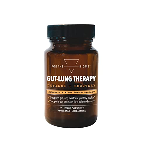 For The Biome Gut-Lung Therapy | Prebiotic, Probiotic, Postbiotic, Formula for All in One Gut Health