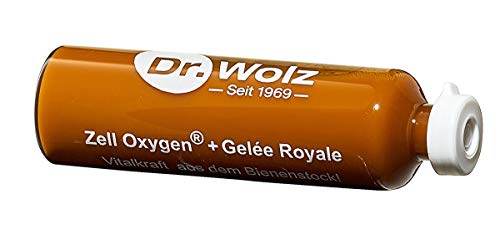 Dr. Wolz Zell Oxygen Bioactive Enzyme Yeast + 1000mg Royal Jelly, Dietary Supplement, 14 vials x 20 ml