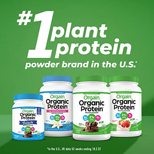 Immune Support, Orgain Organic Superfoods Immunity Up! Powder, Vegan, Includes Zinc, Apple Cider Vinegar, Vitamin C, D, 1b Probiotics, and Ashwagandha, NonGMO, Plant Based