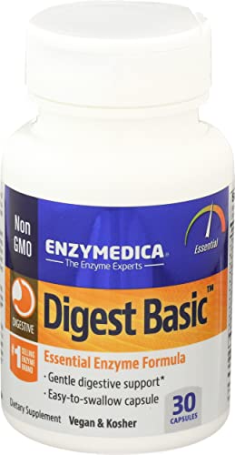 Enzymedica, Digest Basic, Digestive Enzymes