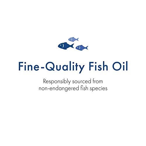 WHC, UnoCardio 1000 Fish Oil, 1300 mg of Pure Triglyceride Fish Oil with Omega-3 (1180 mg), 665 mg EPA and 445 mg DHA and 25 mcg (1000 IU) Vitamin D3 per softgel, Natural Orange, 60 softgels