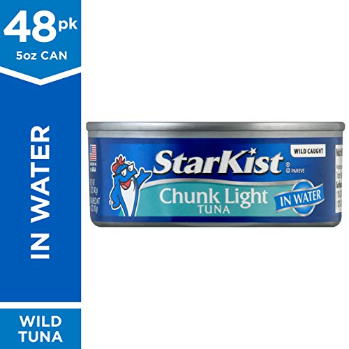 StarKist Chunk Light Tuna in Water, 5 O, (Pack of 48)
