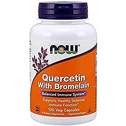 Now Foods Quercetin with Bromelain, 120 CT