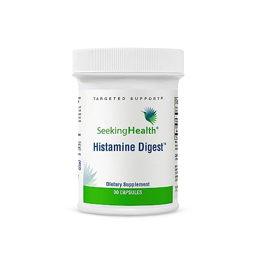 Seeking Health | Histamine Block | DAO Supplement Enzyme | Food Intolerance | Histamine Intolerance | GI Tract Supplements | Dhist Capsules