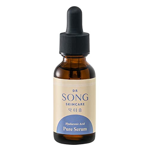 Dr Song Pure Hyaluronic Acid Serum, Korean Skin Care Moisturizer, Anti Aging Korean Beauty (1 Fl Oz)