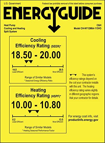Cooper & Hunter MIA Series 12,000 BTU Air Conditioner
