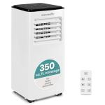 SereneLife 8000 BTU Portable Air Conditioner with Heat, Compact 4-in-1 Portable AC & Heater for Room Up to 350 Sq Ft with Dehumidifier & Fan Function, Remote Control, Window Mount Kit, 13" x 11" x 26"