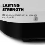 Dometic Penguin II High Efficiency, Low Profile Rooftop Air Conditioner, Ducted or Non-Ducted Application, 13.5K BTU, Polar White, Cool Only, No Pre-Installed Controls