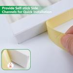 Window Air Conditioner Side Insulated Panel, 2PIC Insulation Panels Window Seal Kit With 4 pressure strips, WinterSummer Winter Heat and Draft Insulating (Window Air Conditioner Side Insulated Panel)