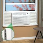 Window Air Conditioner Side Insulated Panel, 2PIC Insulation Panels Window Seal Kit With 4 pressure strips, WinterSummer Winter Heat and Draft Insulating (Window Air Conditioner Side Insulated Panel)