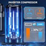 GarveeHome 12000 BTU Mini Split Air Conditioner Heat Pump System, Wifi Enabled 20 SEER2 208V- 230V Ductless AC Cool Up to 750 Sq. Ft, Compatible with Alexa, Complete Installation Kit, White