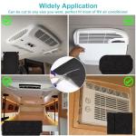 RV A/C Filters Replacement, 16 x 40 x 1/4 Inches RV Air Conditioner Replacement Filters, Can Cut to Fit RV Air Conditioner Filter for Motorhome Travel,Travel Trailers, Camper