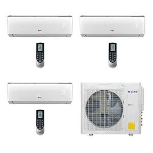 Gree 30,000 BTU Multi21+ Tri-Zone Wall Mount Mini Split Air Conditioner Heat Pump 208/230V SEER 21 (9-9-12)