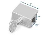 Soleus Air Sliding Window Kit, Reinforced Aluminum Works Exclusive with the Soleus Over The Sill (Saddle) Air Conditioner (Air Conditioner Not Included)