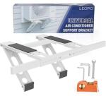 LEOPO No Drilling Air Conditioner Support Bracket,Fits Single & Double-Hung Windows, Heavy Duty Steel Holds Up to 300lbs, for 5000-24000 BTU Units