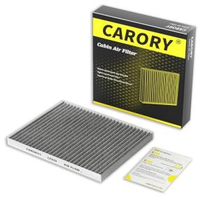 Cabin Air Filter w/Activated Carbon for Some 2008-2018 Chevy, GMC, Hyundai, Kia, Saturn Models – Equinox, Sonata, Terrain, Santa Fe, Sedona, Captiva Sport, Vue, Azera, Santa Fe Sport, and More