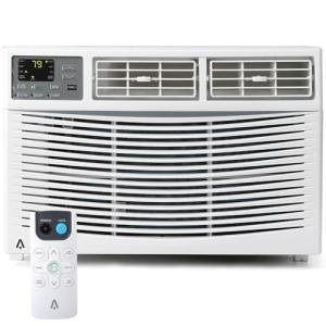 8000 BTU Window Air Conditioner with WiFi, Window AC Unit Cools Up to 350 Sq. Ft., Energy Saving with Remote & App Control & Timer Function, Perfect for Small Rooms, Living Room, Office