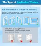 Upgrade Portable AC Window Seal - Casement Window Air Conditioner Seal works with Mobile Air-Conditioning - Keep Hot Air Out - Keep House Cool, Easy to Install and Detachable-157"（400CM）
