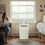 LG 10,200 BTU (DOE) / 14,000 BTU (ASHRAE) Smart Portable Air Conditioner with Supplemental Heat, Cools 450 Sq. Ft.,Smartphone & Voice Control works with LG ThinQ, Amazon Alexa and Hey Google, 115V