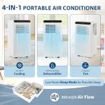 MilleLoom z46iLw43N35jRChLNtNVJQk5v FTKY35UV16W3 Portable Air Conditioners, White