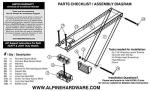 Alpine Hardware American Owned Universal Window Air Conditioner & Heat Pump Bracket One Arm Heavy-Duty Window AC Support-Supports Air Conditioner Up to 160 lbs.-for 12000 BTU AC to 20000 BTU AC Units