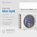 MRCOOL 9000 BTU 115V Ductless Inverter Mini Split Air Conditioner & Heat Pump System, Easy Pro Series - Wall-Mounted AC Unit w/Heating and Cooling for Home, Office & Commercial Space