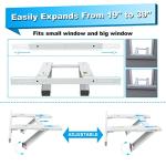 Air Jade Window Air Conditioner Bracket, Drill-Less Window AC Support Heavy Duty, Easy Installation No Drilling Required, Up to 200 lbs