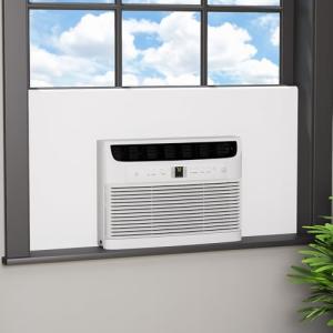 Mxclimate Full Surround Window AC Insulation Foam Side Panels for Air Conditioner Units, 39'' Width Indoor Window Seal Kit Cover, Winter and Summer