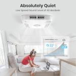 TOSOT GRH15DC-A6NNA1A/O GO Cool RV Air Conditioner 15000 BTU, Non-Ducted Camper Rooftop AC Unit with Heat Pump, WiFi and Remote Control, White