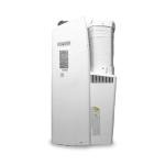 Midea Duo 14,000 BTU (12,000 BTU SACC) High Efficiency Inverter Quiet Portable Air Conditioner,with Heat up to 550 Sq. Ft.,white, Works with Alexa/Google Assistant, with Remote Control & Window Kit