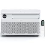 ROVSUN 8000 BTU Window Air Conditioner with Inverter Compressor, AC Unit for Window with Remote Control, Timer Function & Pre-Installed Side Panels for Easy Operation & Installation, 115V/60Hz