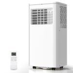 3-in-1 Portable Air Conditioners，8000BTU Portable AC Units Cools 350 Sq.Ft. with 24H Timer Remote Control，Easy Install Kit for Bedroom, Office, Dorm