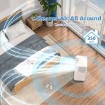 3-in-1 Portable Air Conditioners，8000BTU Portable AC Units Cools 350 Sq.Ft. with 24H Timer Remote Control，Easy Install Kit for Bedroom, Office, Dorm