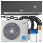 TOSOT SU-AORAKI24-230 24,000 BTU 24.0 SEER2, Energy Star Mini-Split Air Conditioner and Heating, WiFi-Enabled Ductless Inverter AC Unit with, Supports ERV System Add-On, 208-230V, Aoraki Series, Black