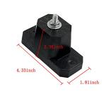 JIANZHENKEJI Rubber Anti Vibration Pads Air Conditioner Vibration Isolator for Outdoor Units Mini Split & HVAC & Central Air Conditioner Condensers(Pack of 4)