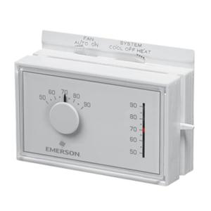 White-Rodgers Emerson 1F56N-444 Mechanical Heating and Cooling Thermostat