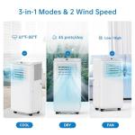 GarveeTech 8000 BTU Portable 3-in-1 AC Unit
